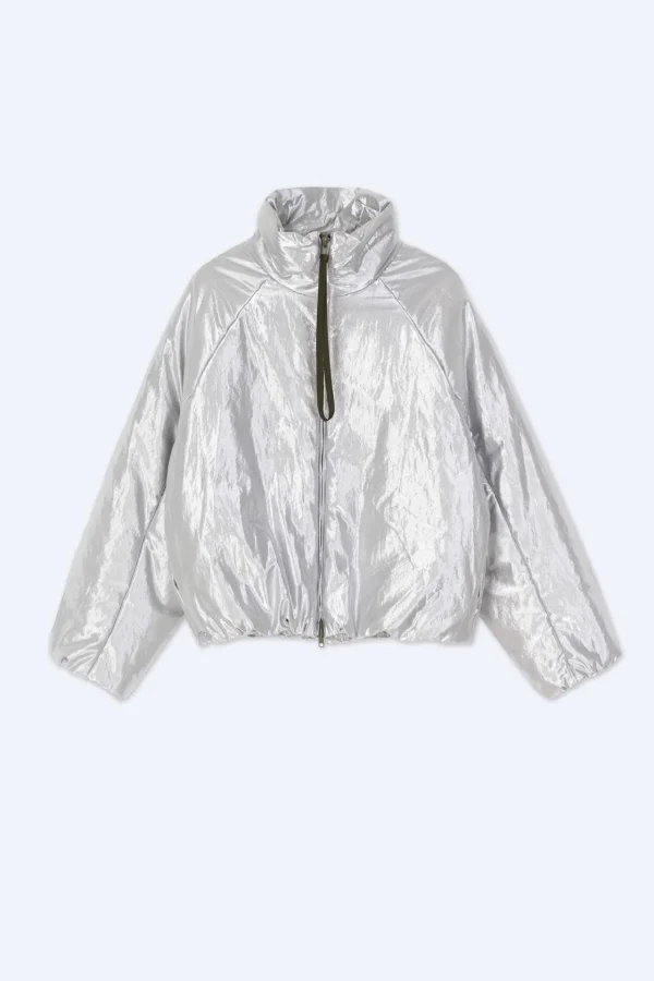 ALYSI BOMBER SHINY- Cappotti E Giacche