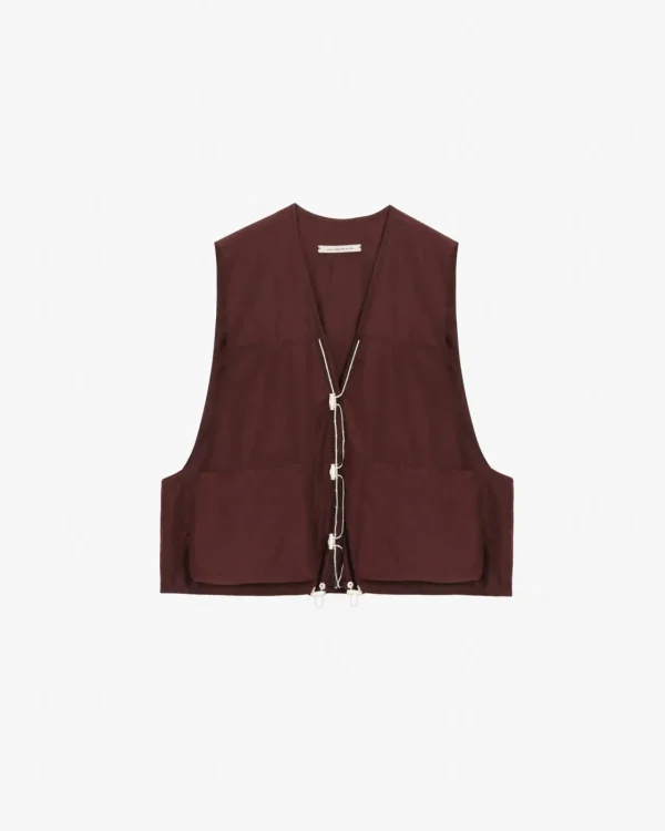 ALYSI GILET IN NYLON- Licia Florio X Alysi | Topwear