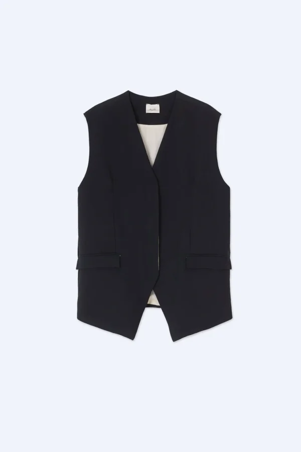 ALYSI GILET SARTORIALE CON SPALLINE- Cappotti E Giacche