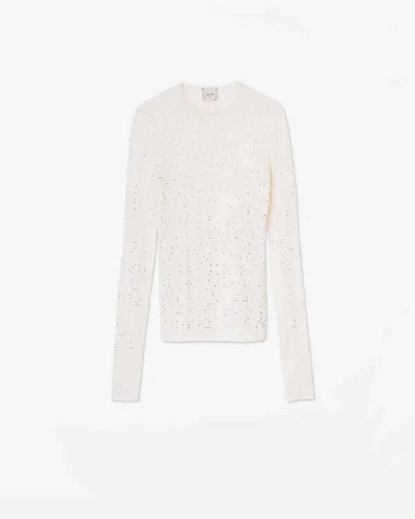 ALYSI MAGLIA CON STRASS- Maglie