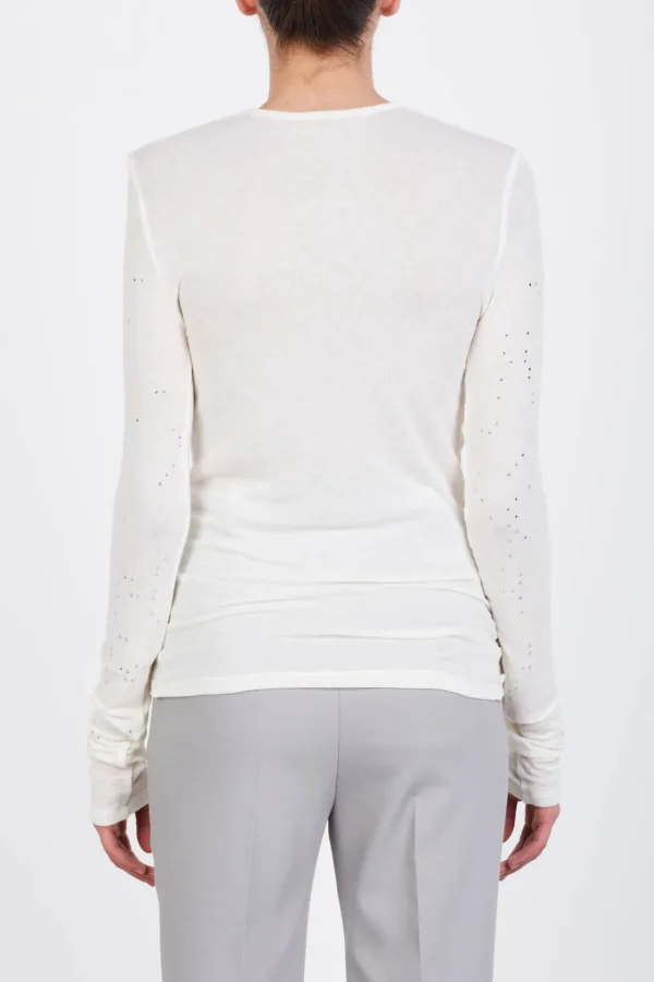 ALYSI MAGLIA CON STRASS- Maglie