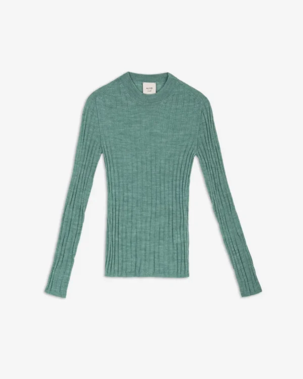 ALYSI MAGLIA LIGHT KNIT GIROCOLLO- Maglie