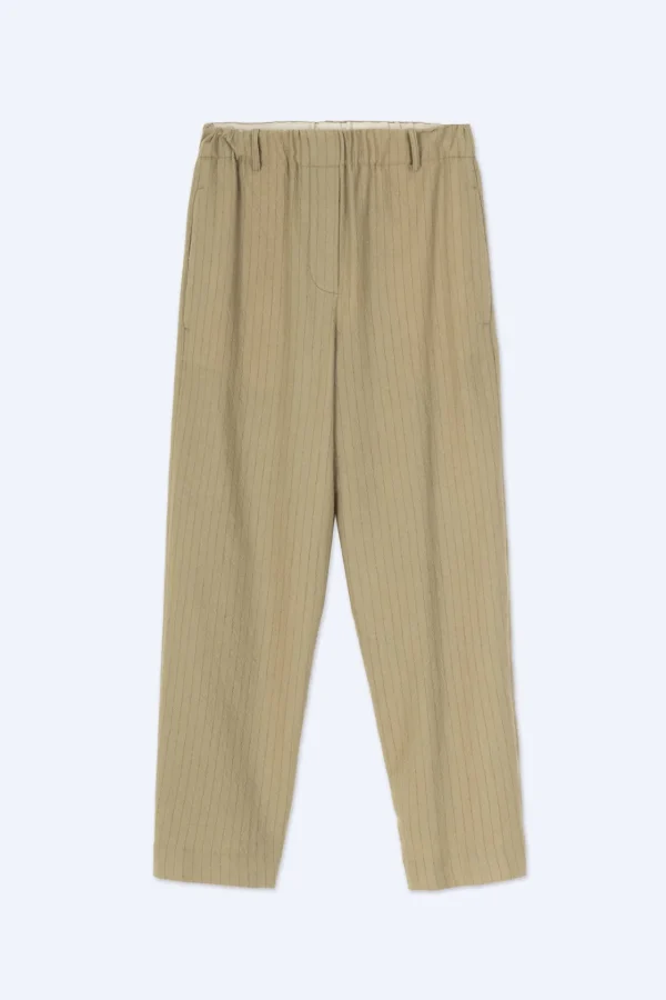 ALYSI PANTALONE PINSTRIPES REGULAR- Pantaloni